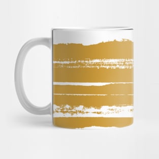 Gold Summer Stripes Mug